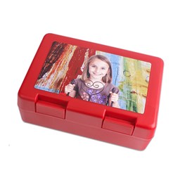 Toon details voor SUBLI Lunchbox rood - formaat 185 x 128 x 65 mm. Afbeelding van SUBLI Lunchbox rood - formaat 185 x 128 x 65 mm.